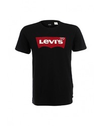 Мужская черная футболка от Levi's