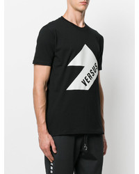 Мужская черная футболка от Versus