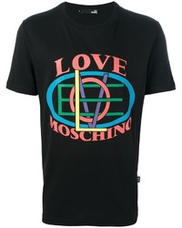 Мужская черная футболка от Love Moschino