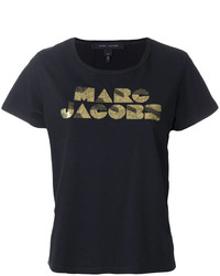 Женская черная футболка от Marc Jacobs