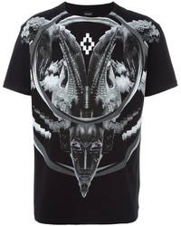 Мужская черная футболка от Marcelo Burlon County of Milan