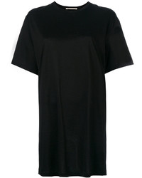Женская черная футболка от Marco De Vincenzo