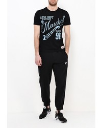 Мужская черная футболка от Marshall Original