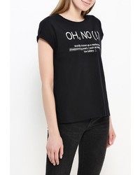 Женская черная футболка от Mavi