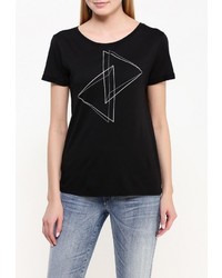 Женская черная футболка от Mavi