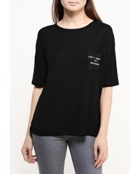 Женская черная футболка от Mavi