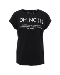 Женская черная футболка от Mavi