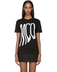 Женская черная футболка от MCQ