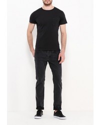 Мужская черная футболка от Medicine