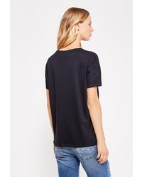 Женская черная футболка от Medicine