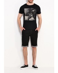 Мужская черная футболка от Medicine