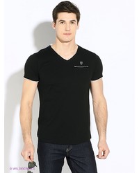 Мужская черная футболка от Mezaguz