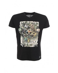 Мужская черная футболка от Mezaguz