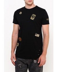 Мужская черная футболка от Mezaguz