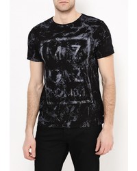 Мужская черная футболка от Mezaguz