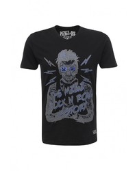 Мужская черная футболка от Mezaguz