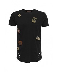 Мужская черная футболка от Mezaguz