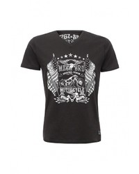 Мужская черная футболка от Mezaguz