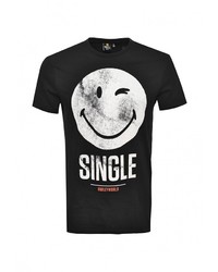 Мужская черная футболка от Modis