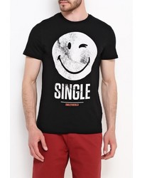 Мужская черная футболка от Modis