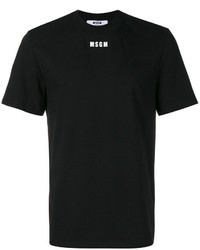 Мужская черная футболка от MSGM