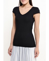 Женская черная футболка от Naf Naf