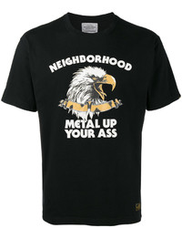 Мужская черная футболка от Neighborhood