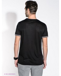 Мужская черная футболка от New Look