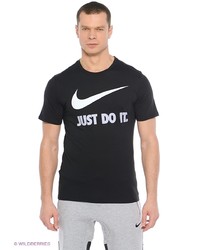 Мужская черная футболка от Nike