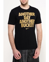 Мужская черная футболка от Nike