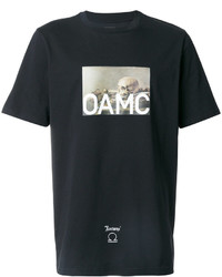 Мужская черная футболка от Oamc
