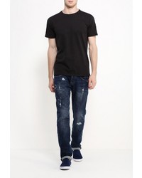 Мужская черная футболка от Only &amp; Sons