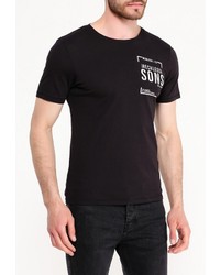 Мужская черная футболка от Only &amp; Sons