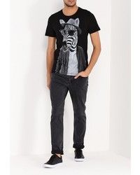 Мужская черная футболка от Only &amp; Sons