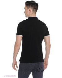 Мужская черная футболка от Oodji