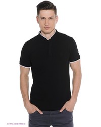 Мужская черная футболка от Oodji