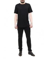 Мужская черная футболка от Pavel Yerokin