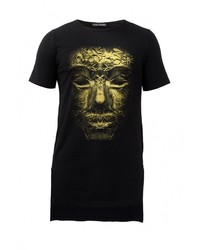 Мужская черная футболка от Pavel Yerokin