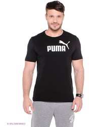 Мужская черная футболка от Puma