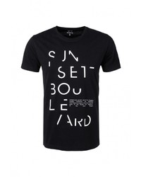 Мужская черная футболка от Q/S designed by