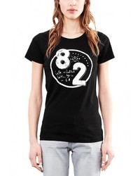 Женская черная футболка от Q/S designed by