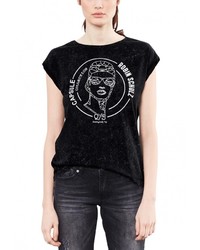 Женская черная футболка от Q/S designed by