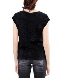 Женская черная футболка от Q/S designed by