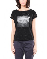 Женская черная футболка от Q/S designed by