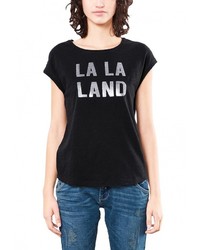 Женская черная футболка от Q/S designed by