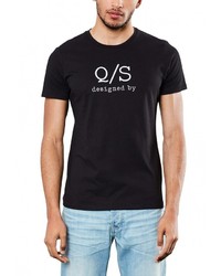 Мужская черная футболка от Q/S designed by