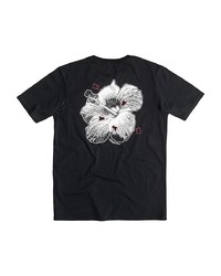 Мужская черная футболка от Quiksilver