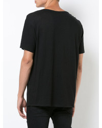 Мужская черная футболка от R 13
