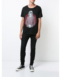 Мужская черная футболка от R 13