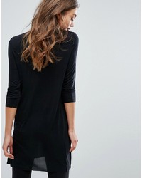 Женская черная футболка от Only